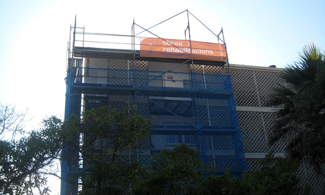 Trabajos de reformas de los apartamentos TORREON de Gav Mar (3 de Junio de 2009)